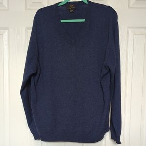 Cashmere Sweater Blue L